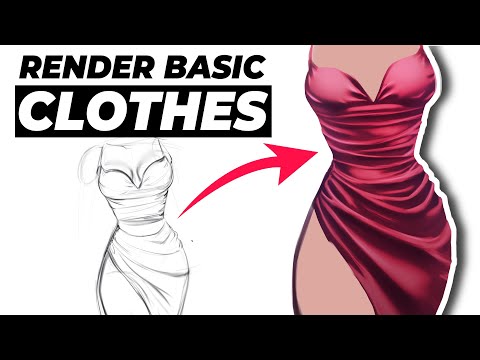 How to QUICKLY Render BETTER Clothes!! (for beginners)