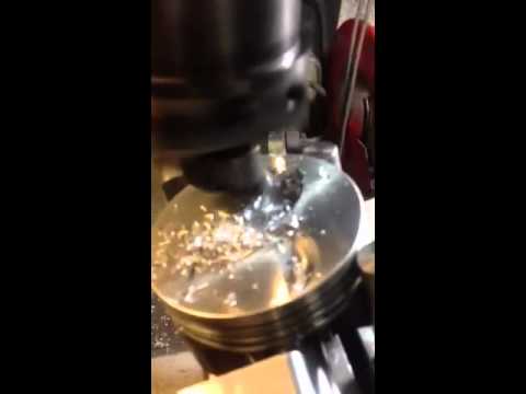 Flycutting ls1 pistons