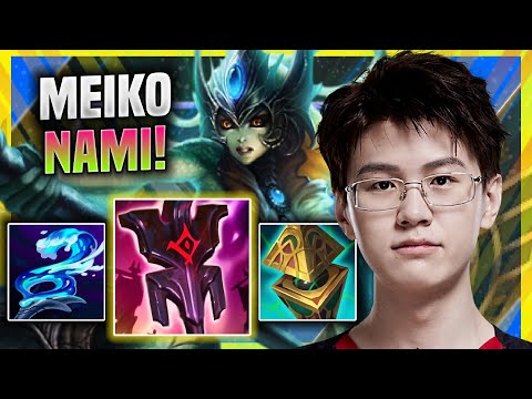 LEARN HOW TO PLAY NAMI SUPPORT LIKE A PRO! - EDG Meiko Plays Nami SUPPORT vs Karma!