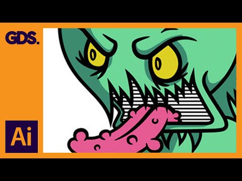 Tracing a hand drawn sketch Converting to vector artwork Ep15 19 Adobe Illustrator for Beginners