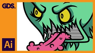 Convert a drawing into vector artwork in Adobe Illustrator