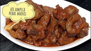 Resep Ati Ayam Pedas