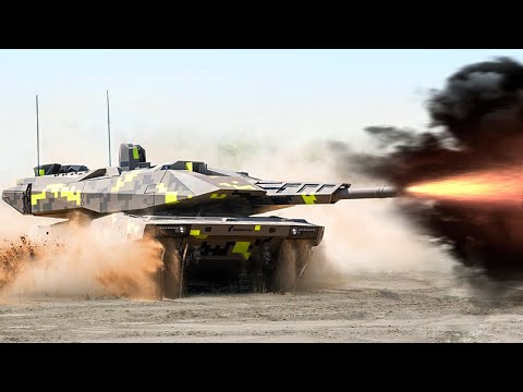 New GERMAN Tank KF51 Panther Shocked Russians!