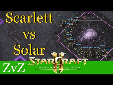 Scarlett vs Solar (ZvZ) - Memes & Dreams - Starcraft 2: LotV Profi Replays [Deutsch | German]