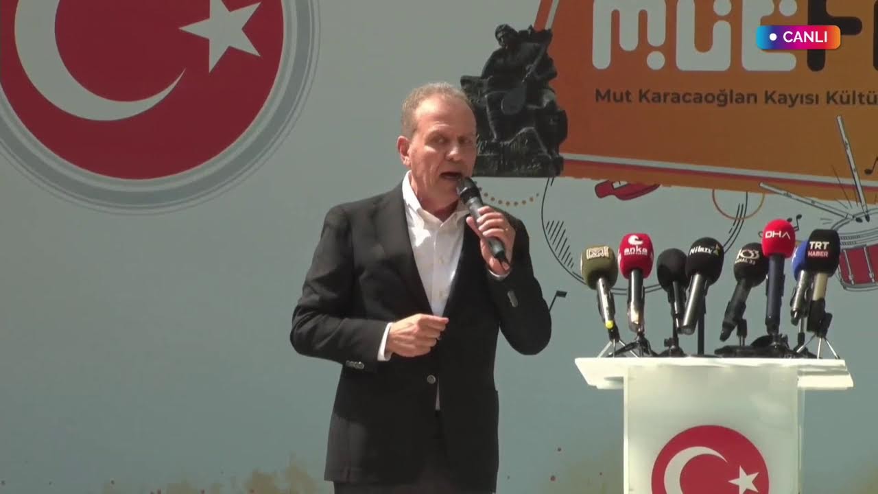 64. Mut Karacaoğlan Kayısı, Kültür ve Sanat Festivali | #Canlı