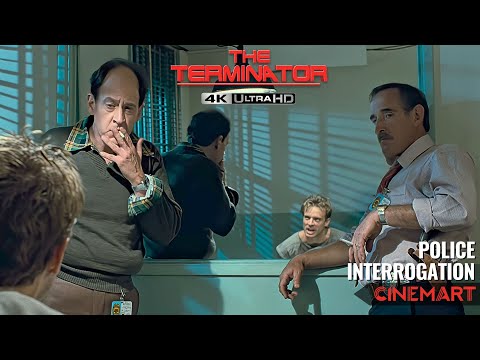 TERMINATOR (1984) | Police Interrogation Full Scene 4k UHD