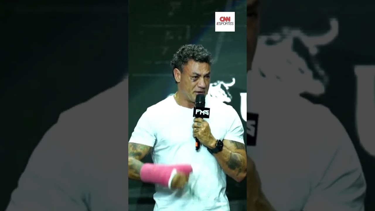 Popó chora ao relembrar confusão com Wanderlei e anuncia aposentadoria do boxe | CNN ESPORTES
