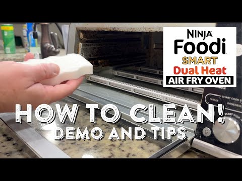 Cleaning the Ninja Foodi Oven, Demo and Tips!