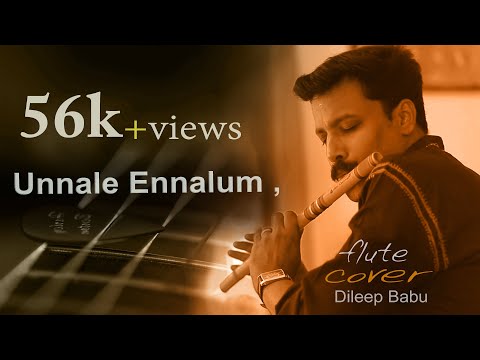 Theri song/En jeevan/Unnale  ennalum/vijay,samantha/Flute cover By , Dileep Babu.B
