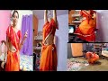 Saree Vlog ️ Indian Housewife Home Deep Cleaning Home Cleaning In Saree Fan Cleaning Vlog