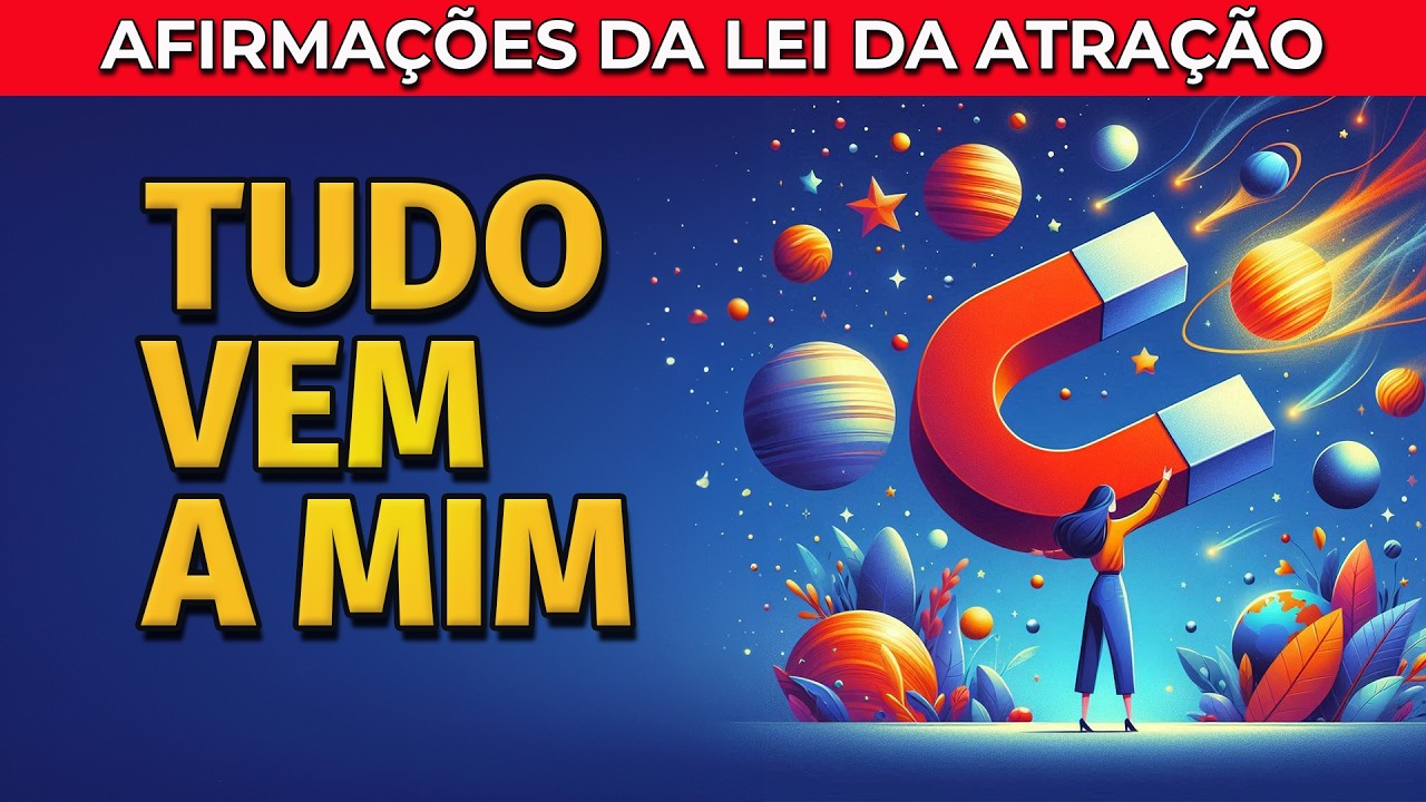 AFIRMAÇÕES DA LEI DA ATRAÇÃO PARA SUCESSO E PROSPERIDADE: TUDO VEM A MIM