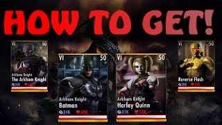 How to Get the New 2.6 Characters! Injustice Gods Among Us! IOS/Android