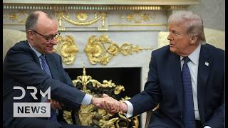 German Chancellor Friedrich Merz meets with U.S. President Donald Trump at the White House | AC1F