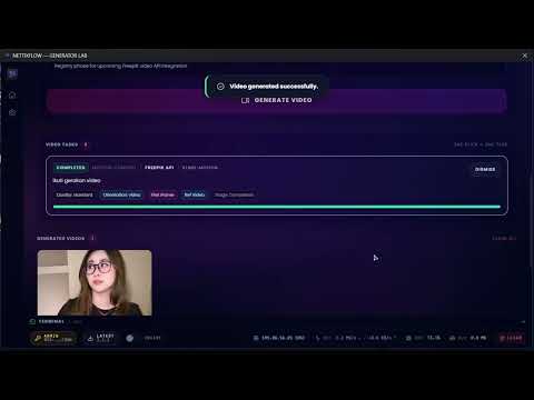 Generator Lab - Video