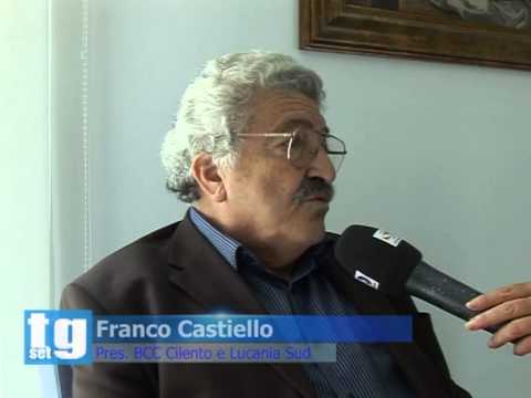 Vallo della Lucania Rapina Banca del Cilento intervista Franco Castiello