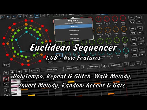 Euclidean Sequencer  - 1 08 (Massive Update)