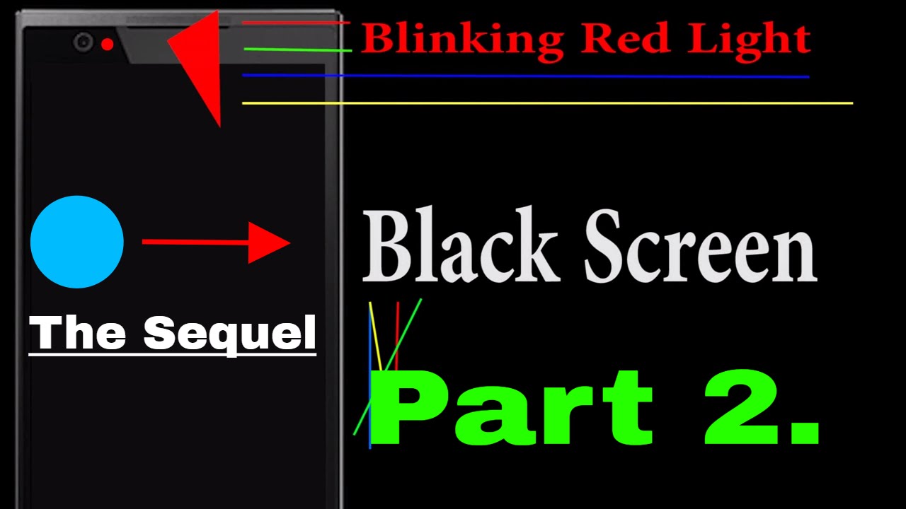 Phone Wont Turn On: Black Screen, Blinking RED Light 2 | Get Fixed