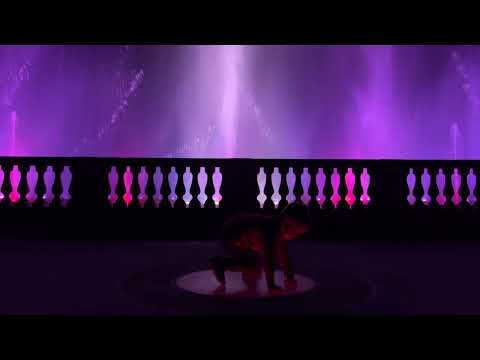 Knox “Dancing on My Own” at Longwood Garden’s Illuminated Fountain Show