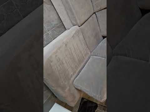 Grey DFS 5 seater L shaped couch - Image 2