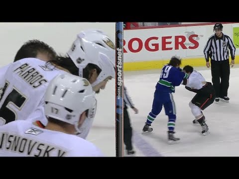 2010.12.08   Anaheim Ducks - Vancouver Canucks