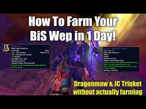 How to Farm Drakefist Hammer in One Day (& Nightseye Panther Trinket)