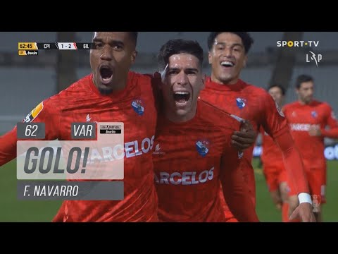 Goal | Golo F. Navarro: Casa Pia AC 1-(3) Gil Vicente (Liga 22/23 #17)