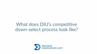 Understanding DIU's Commercial Solutions Opening Process