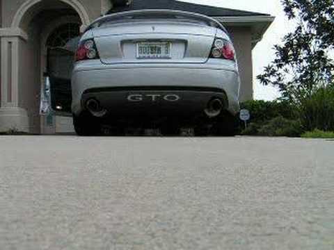 2006 Pontiac GTO Corsa Sport Catback