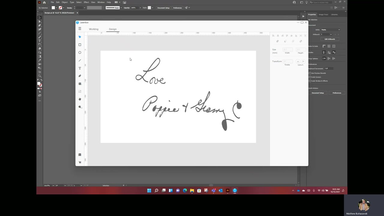 Convert Handwriting into SVG with Adobe Illustrator