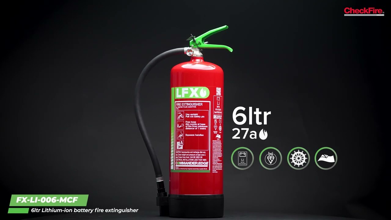LFX Lithium Battery Fire Extinguishers