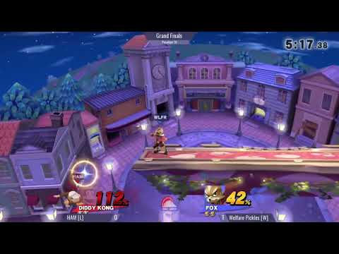 HAM (Diddy Kong) vs Welfare Pickles (Mario, Fox) - Paradigm 16 Singles - Grand Finals