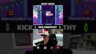 TRICKY TREATS SLOT FINALLY PAID WITH A BIG WIN #shorts #trickytreats #bigwin #slot #onlineslots