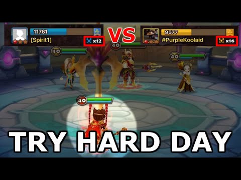 TRY HARD (1v3) Siege because losing isn't an option - Summoners War