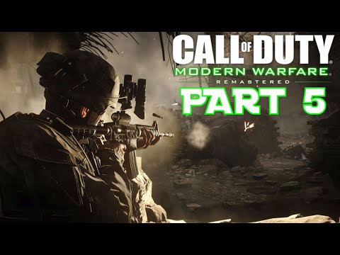 USMC in Middle-Eastern Nighttime Firefight - Modern Warfare Remastered - Part 5