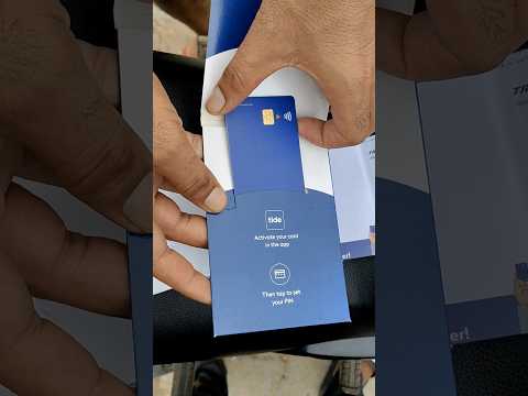 Tide Card delivered 😯😄 || Tide Viral offer And 700rs cashback loot #tide #unboxing #cashback