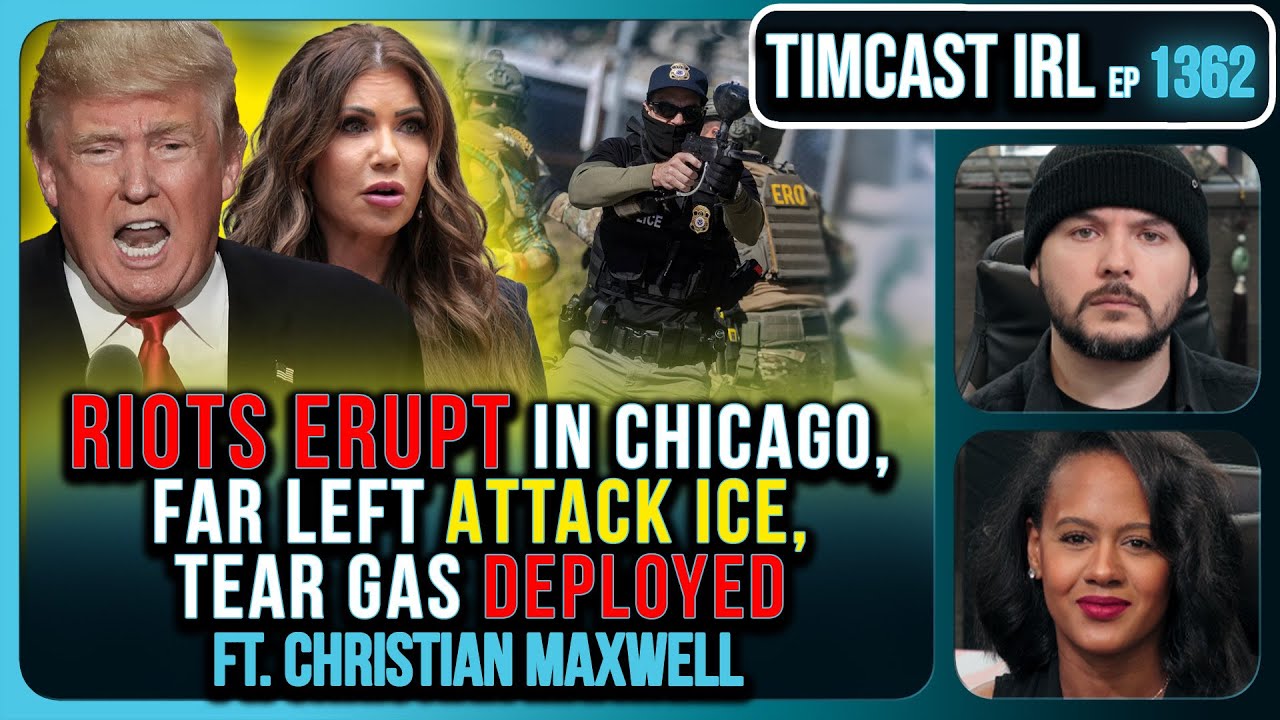 RIOTS Leftist ATTACK ICE, Tear Gas Deployed, Feds Ordered To IGNORE CA Law, CIVIL WAR! | Timcast IRL