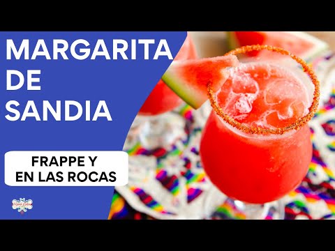 2 RECETAS DE MARGARITA DE SANDIA | En Las Rocas y Frappe