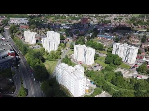 High-Rise Tower Blocks - Scholes Village, Wigan - PermaRock External Wall Insulation