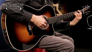Video thumbnail for Martin OMC-28E Orchestra Acoustic-Electric Guitar by Musician's Friend
