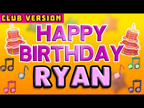 Happy Birthday RYAN | POP Version 2 | The Perfect Birthday Song for RYAN