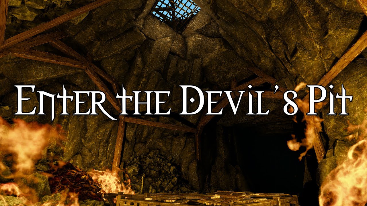 Enter the Devil's Pit - Witcher 3 modification - YouTube