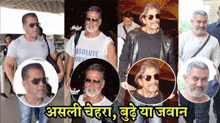 Download lagu Bollywood 50  Actors Real SH0CKlNG Face in White Beard Look,Handsome or Ugly | Salman,Akshay,Aamir mp3