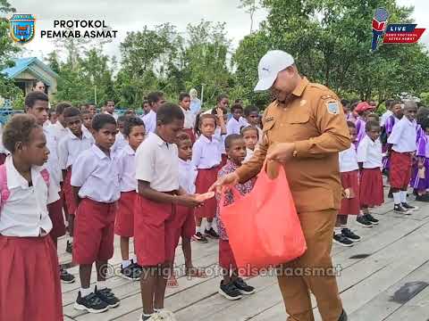 Wakil Bupati Asmat || Kunjungan Kerja Mengunjungi SDN Mbait 2 Agats 