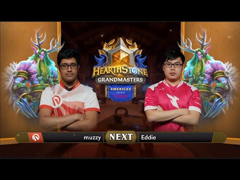 muzzy vs Eddie - Group B Elimination - Hearthstone Grandmasters Americas 2020 Season 1 - Week 1