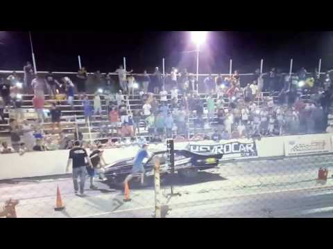 Choque Laureano González Falcon turbo vs Alejandro Feliz Chevy Black Poison LAVALLE 4