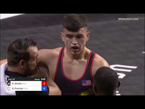 82 Kg Round 2 - Spencer Woods, Army (WCAP) Vs Ben Provisor, New York Athletic Club 9aad
