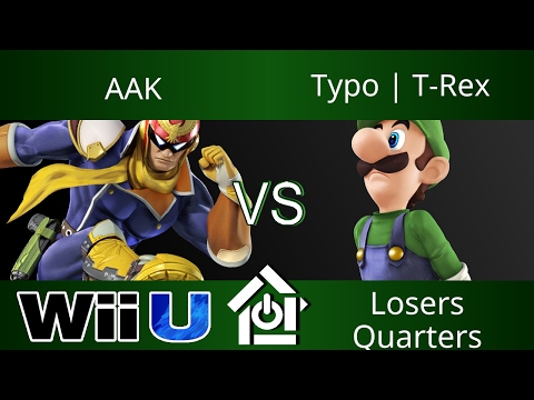 Typo House Macon 5/16/17 - AAK (Captain Falcon) vs Typo | T-Rex (Luigi) - Smash 4 Losers Quarters