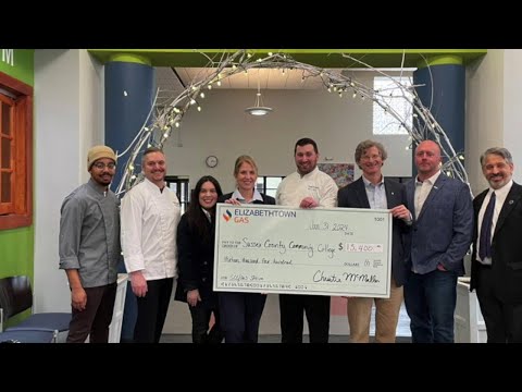 NJ Newton Sussex County Community College Gets Funding From Elizabethtown Gas
