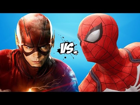 THE FLASH vs SPIDERMAN - Epic Superheroes Battle Video