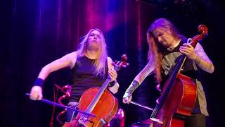 Apocalyptica "For Whom the Bell Tolls" @the Wilbur, Boston, Ma 9.12.17